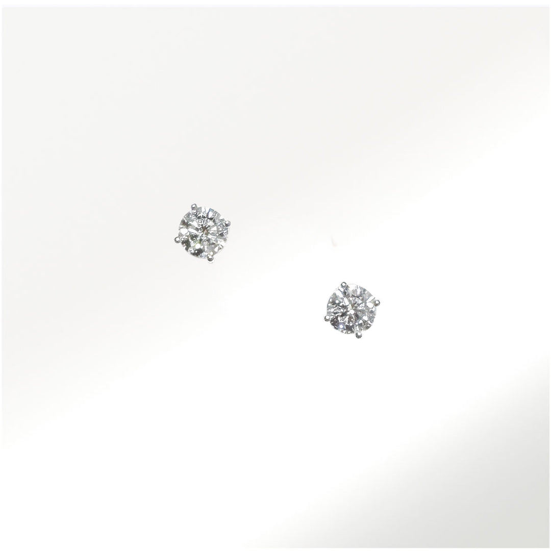 Pendientes Solitarios Diamantes LAB