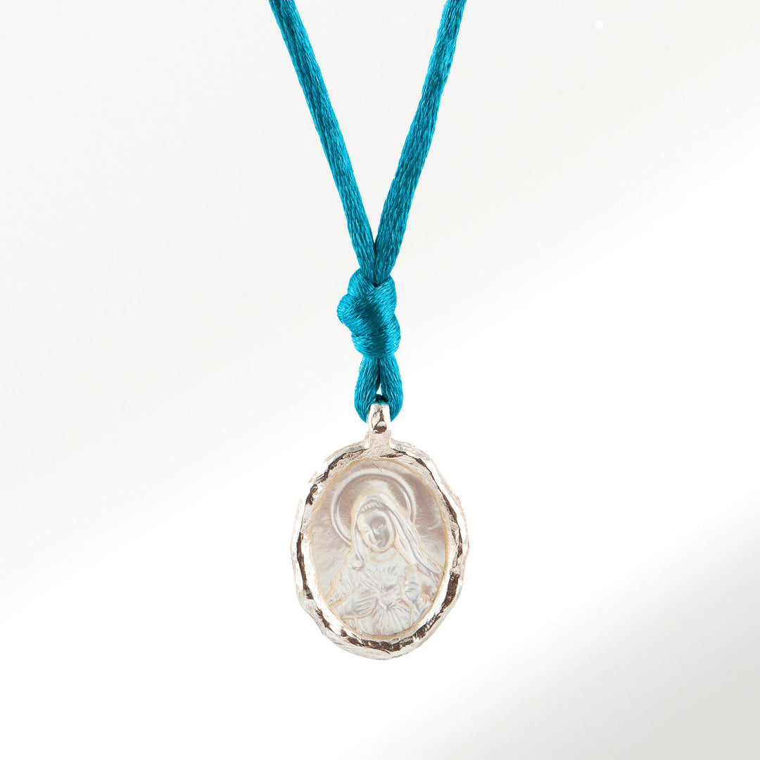Medalla Madreperla Virgen del Pilar