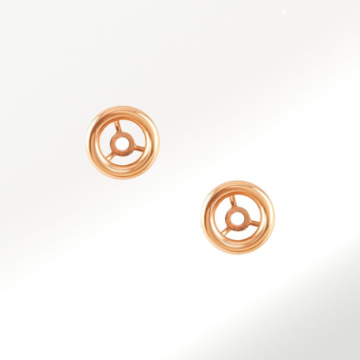 Abrigos Pendientes Bubbles Oro Rosa